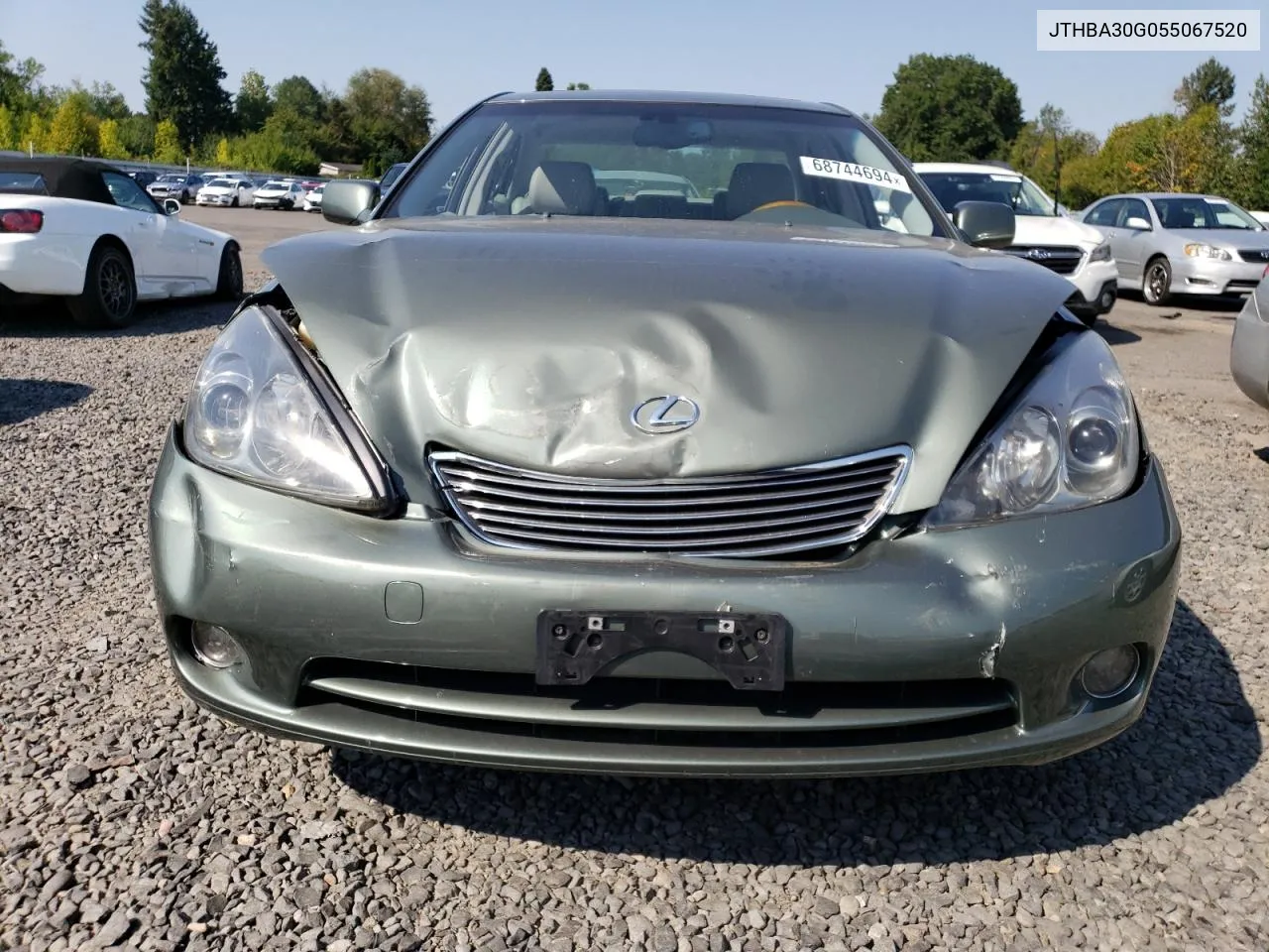 2005 Lexus Es 330 VIN: JTHBA30G055067520 Lot: 68744694