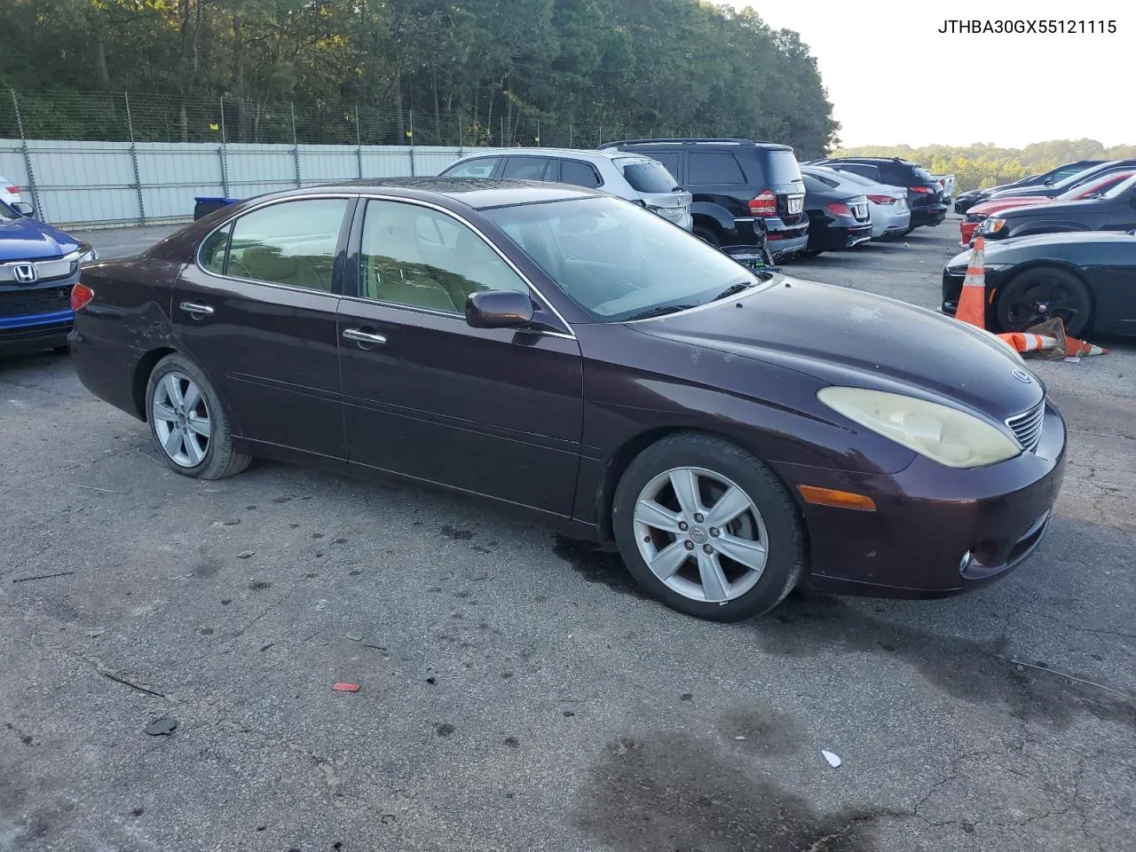 2005 Lexus Es 330 VIN: JTHBA30GX55121115 Lot: 69077084