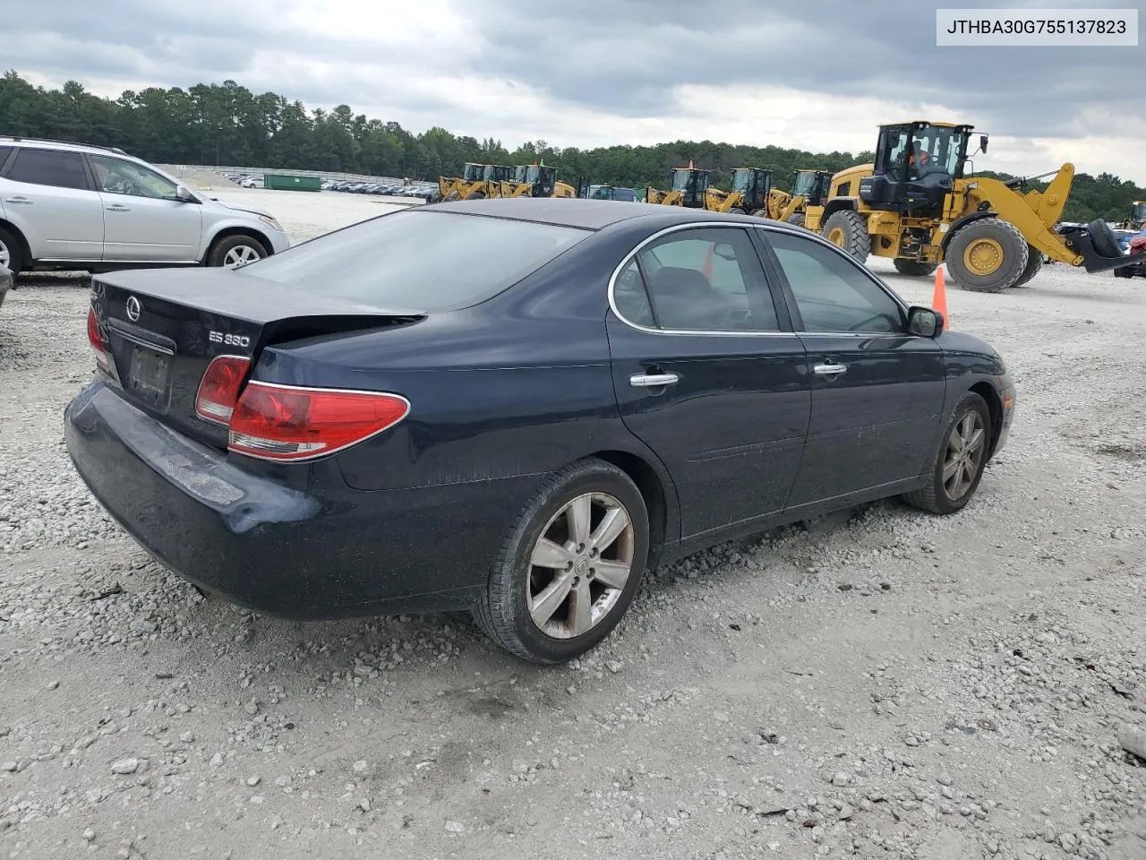 2005 Lexus Es 330 VIN: JTHBA30G755137823 Lot: 69575334