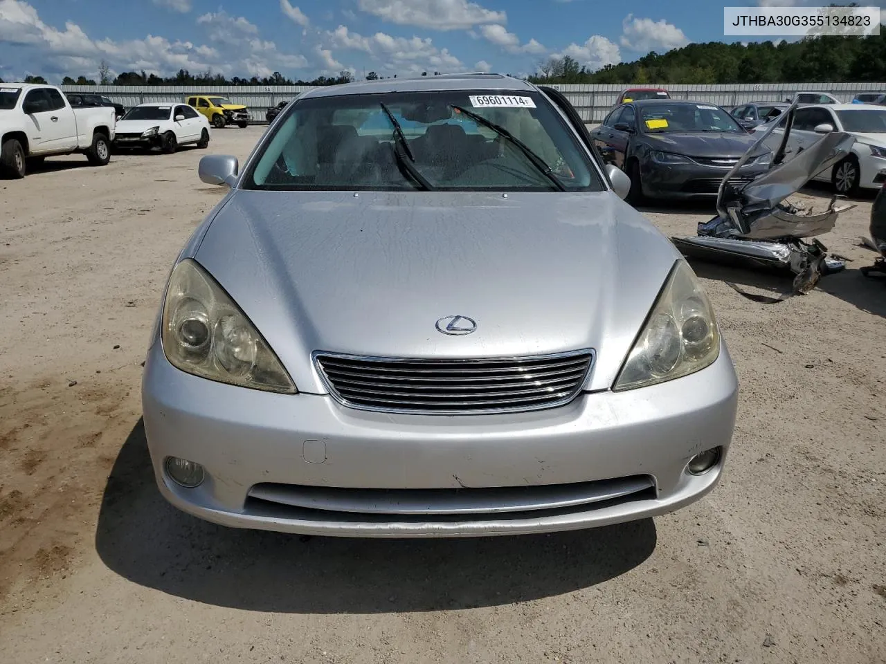 2005 Lexus Es 330 VIN: JTHBA30G355134823 Lot: 69601114