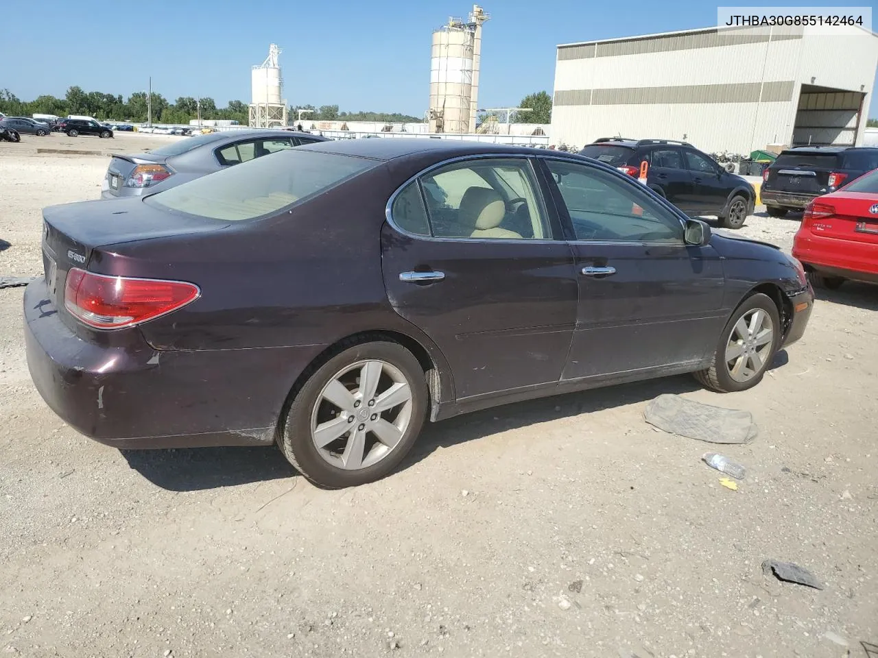 2005 Lexus Es 330 VIN: JTHBA30G855142464 Lot: 70272644