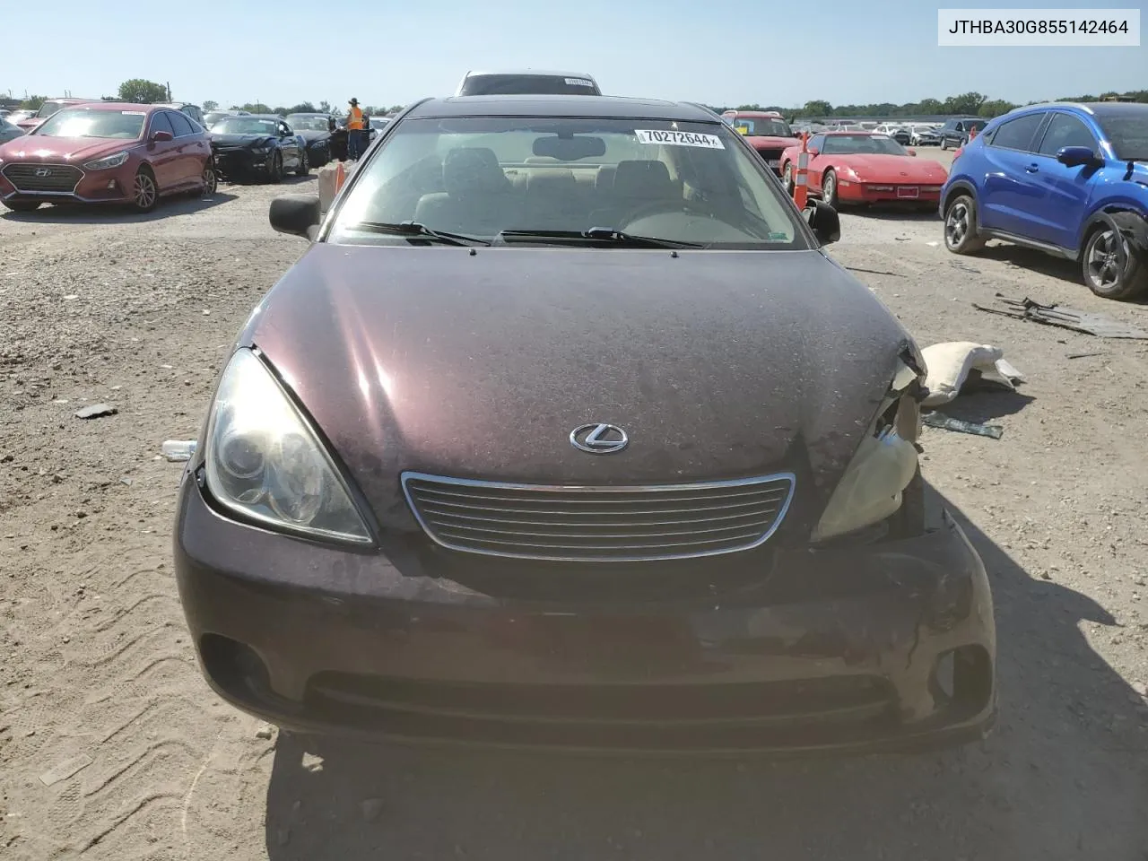 2005 Lexus Es 330 VIN: JTHBA30G855142464 Lot: 70272644