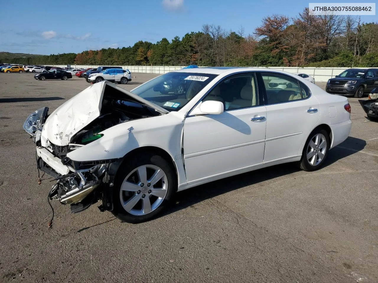 2005 Lexus Es 330 VIN: JTHBA30G755088462 Lot: 70476024