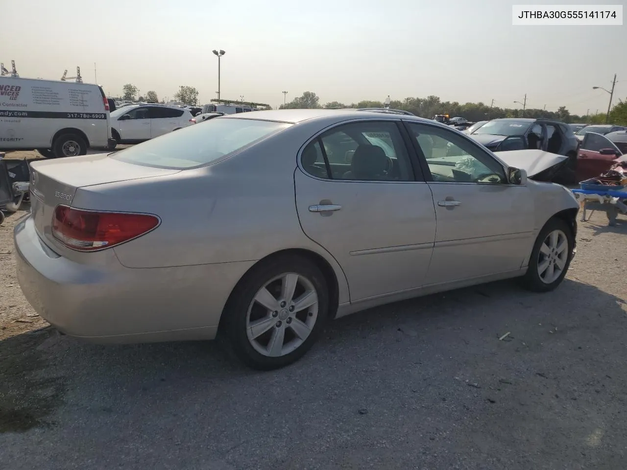 2005 Lexus Es 330 VIN: JTHBA30G555141174 Lot: 70834834