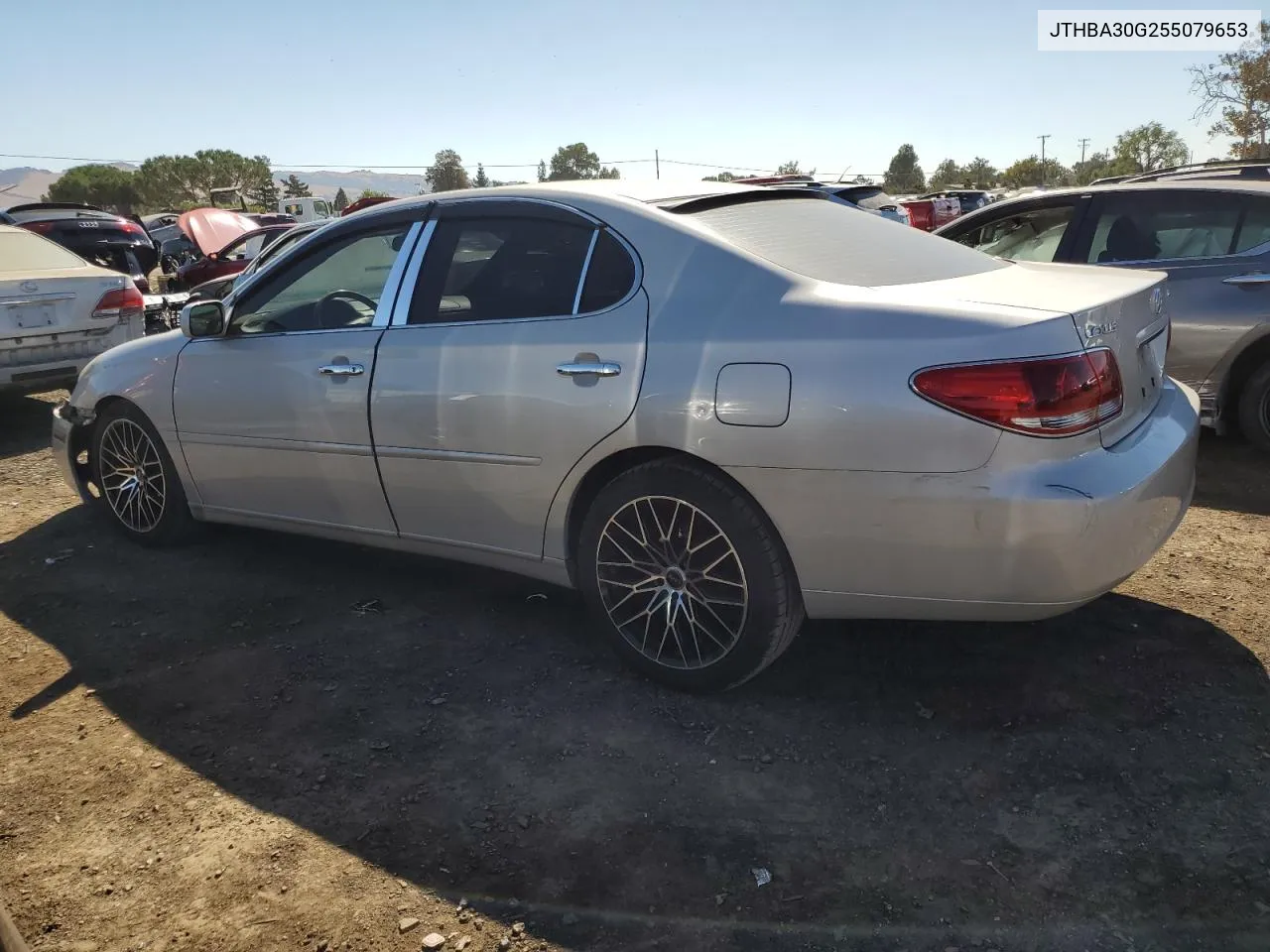 2005 Lexus Es 330 VIN: JTHBA30G255079653 Lot: 71047184