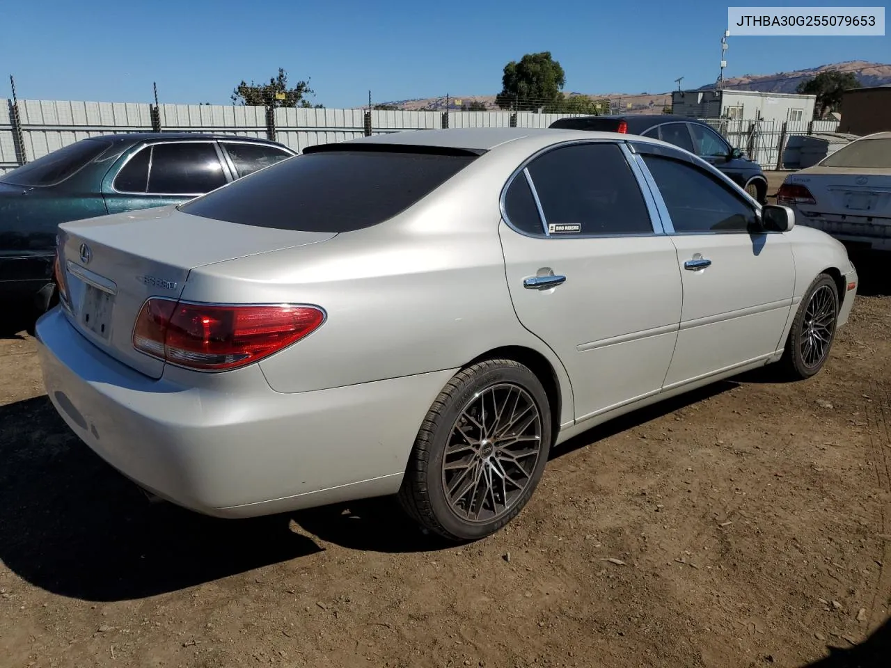 2005 Lexus Es 330 VIN: JTHBA30G255079653 Lot: 71047184