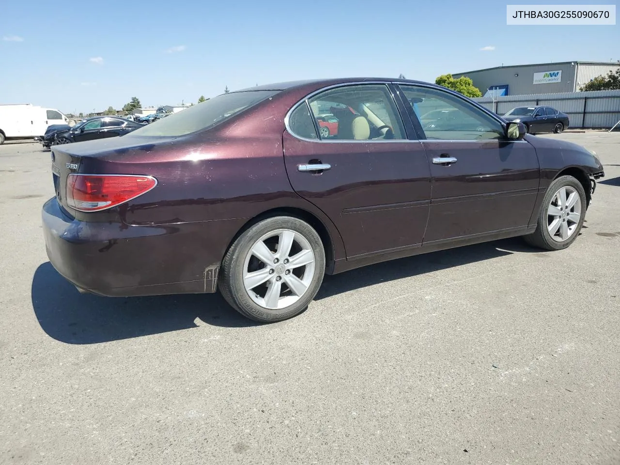 2005 Lexus Es 330 VIN: JTHBA30G255090670 Lot: 71265264