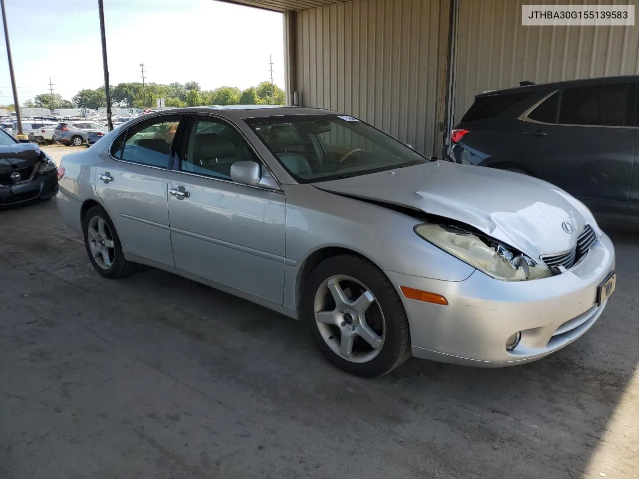 2005 Lexus Es 330 VIN: JTHBA30G155139583 Lot: 71348394