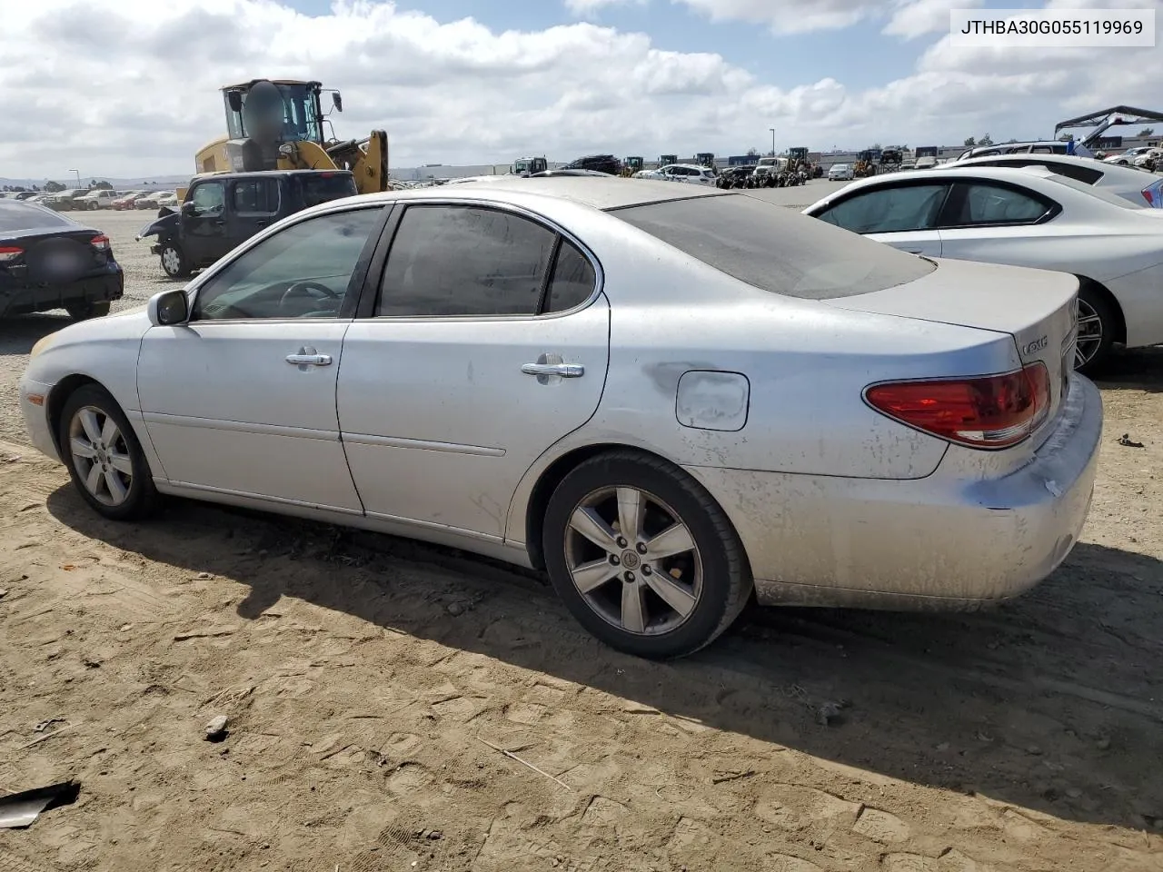 2005 Lexus Es 330 VIN: JTHBA30G055119969 Lot: 71751444