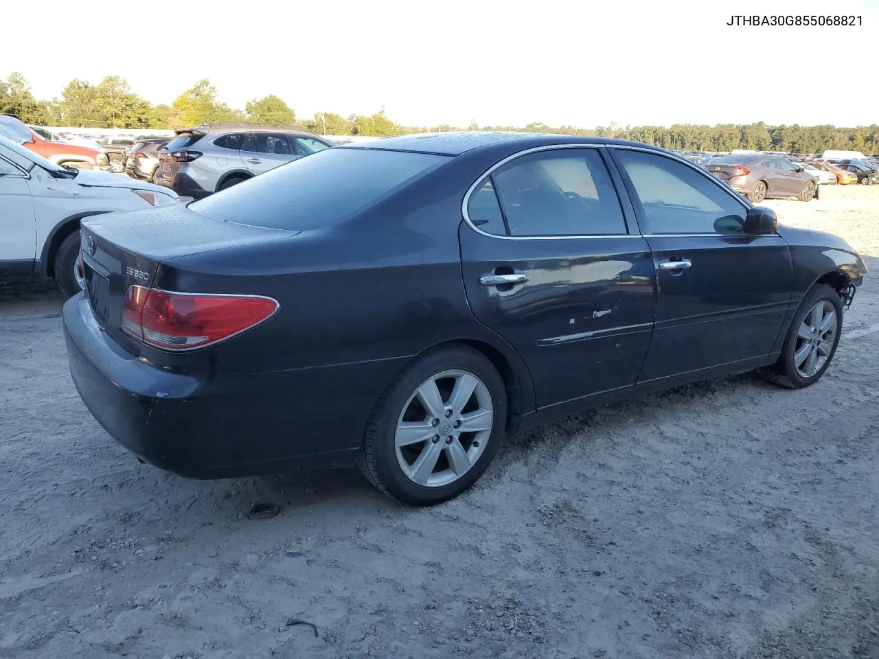 2005 Lexus Es 330 VIN: JTHBA30G855068821 Lot: 72729964