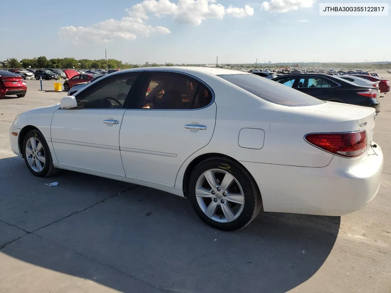 2005 Lexus Es 330 VIN: JTHBA30G355122817 Lot: 72764084