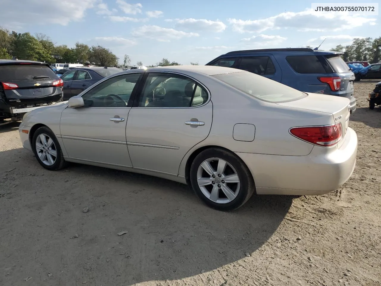 2005 Lexus Es 330 VIN: JTHBA30G755070172 Lot: 72801824