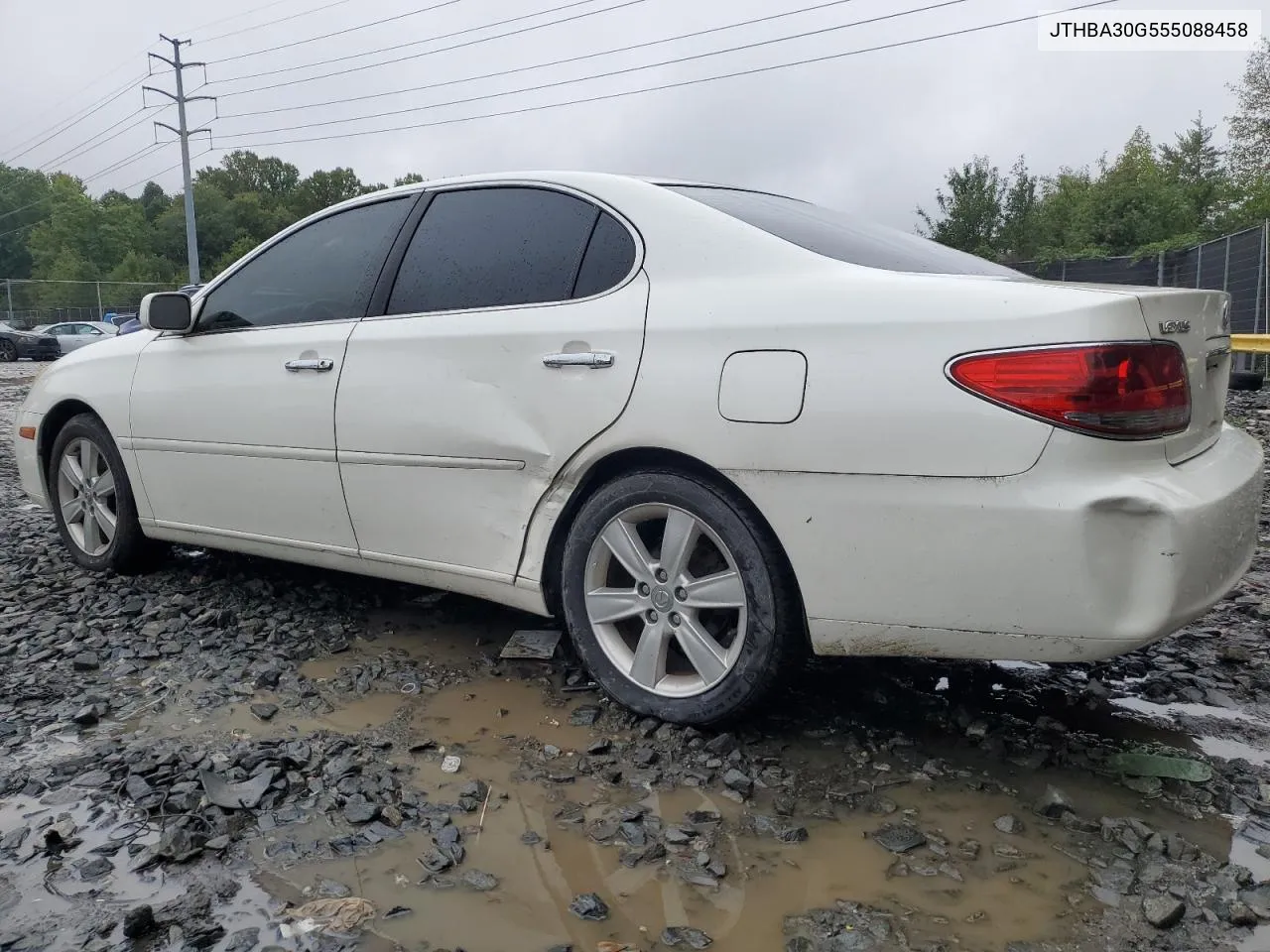 2005 Lexus Es 330 VIN: JTHBA30G555088458 Lot: 72903604