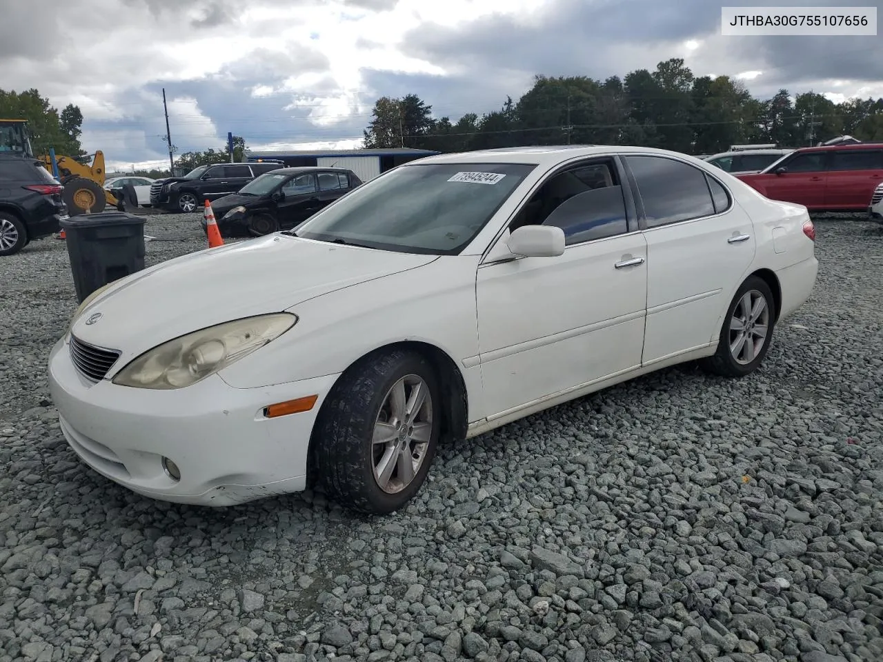 2005 Lexus Es 330 VIN: JTHBA30G755107656 Lot: 73945244