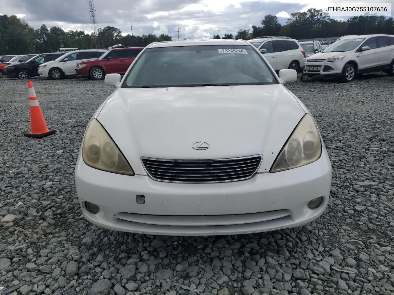 2005 Lexus Es 330 VIN: JTHBA30G755107656 Lot: 73945244