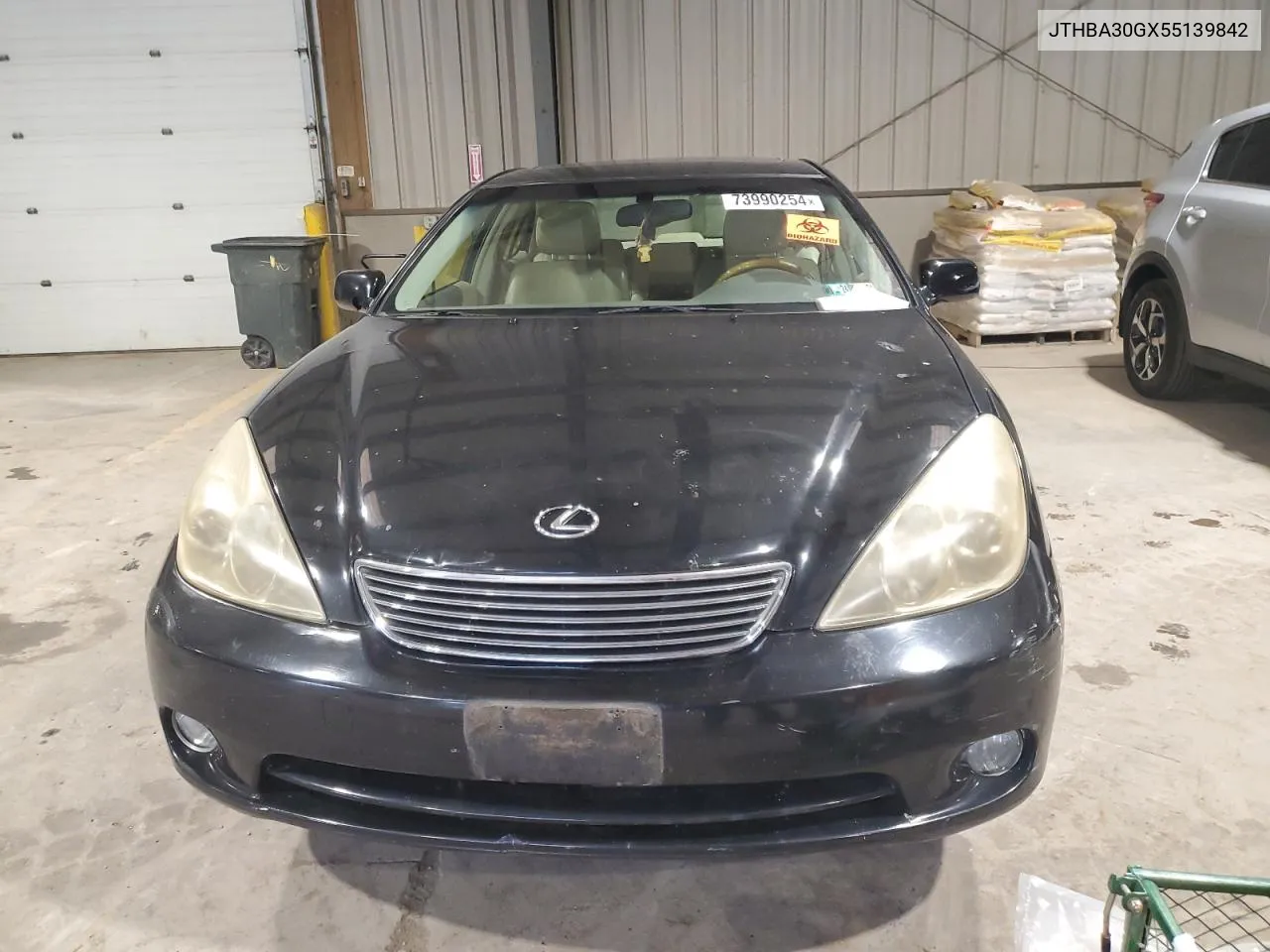 2005 Lexus Es 330 VIN: JTHBA30GX55139842 Lot: 73990254