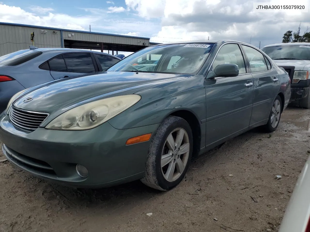 2005 Lexus Es 330 VIN: JTHBA30G155075920 Lot: 74056784