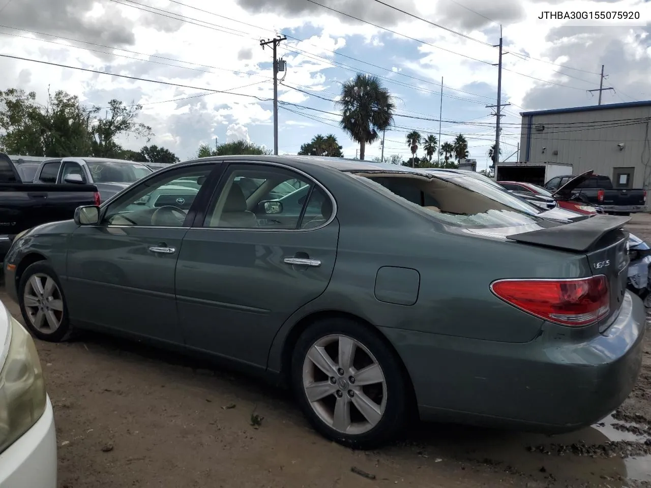 2005 Lexus Es 330 VIN: JTHBA30G155075920 Lot: 74056784