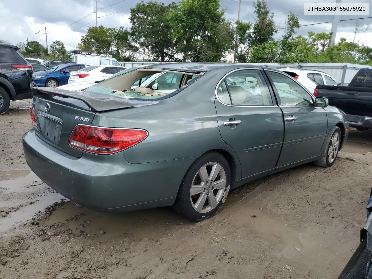 2005 Lexus Es 330 VIN: JTHBA30G155075920 Lot: 74056784