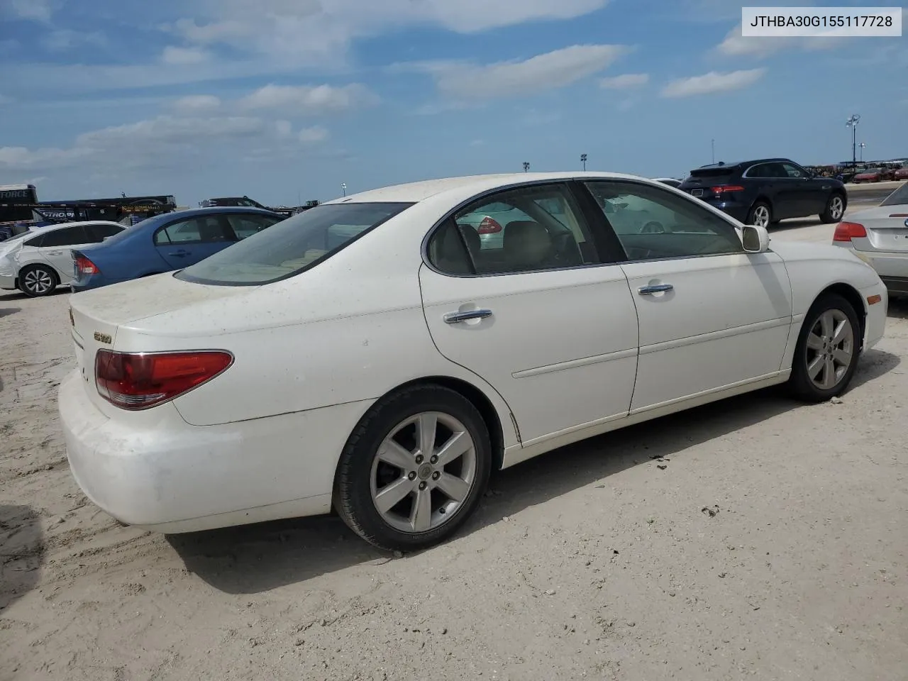 2005 Lexus Es 330 VIN: JTHBA30G155117728 Lot: 76278194