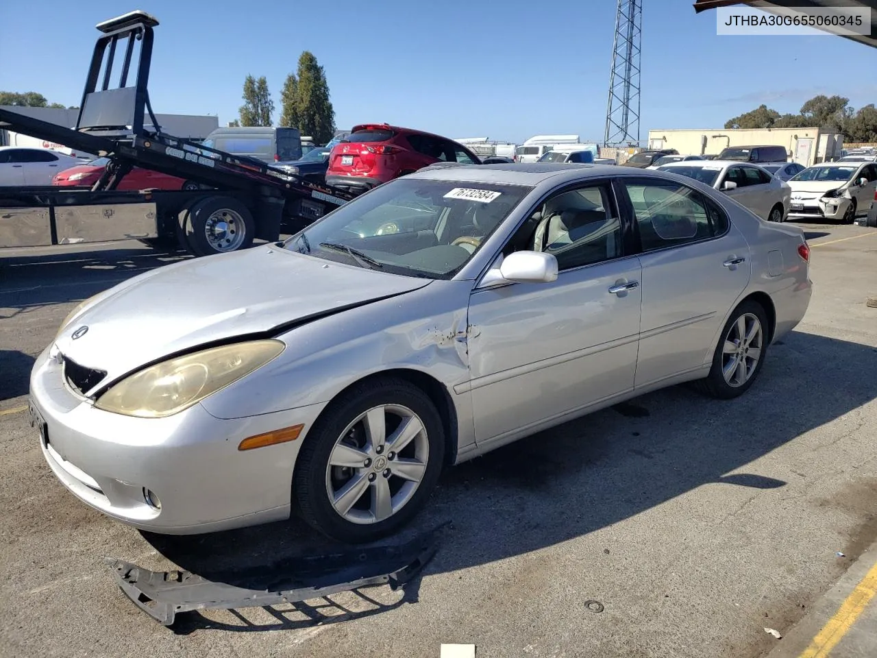 2005 Lexus Es 330 VIN: JTHBA30G655060345 Lot: 76732584