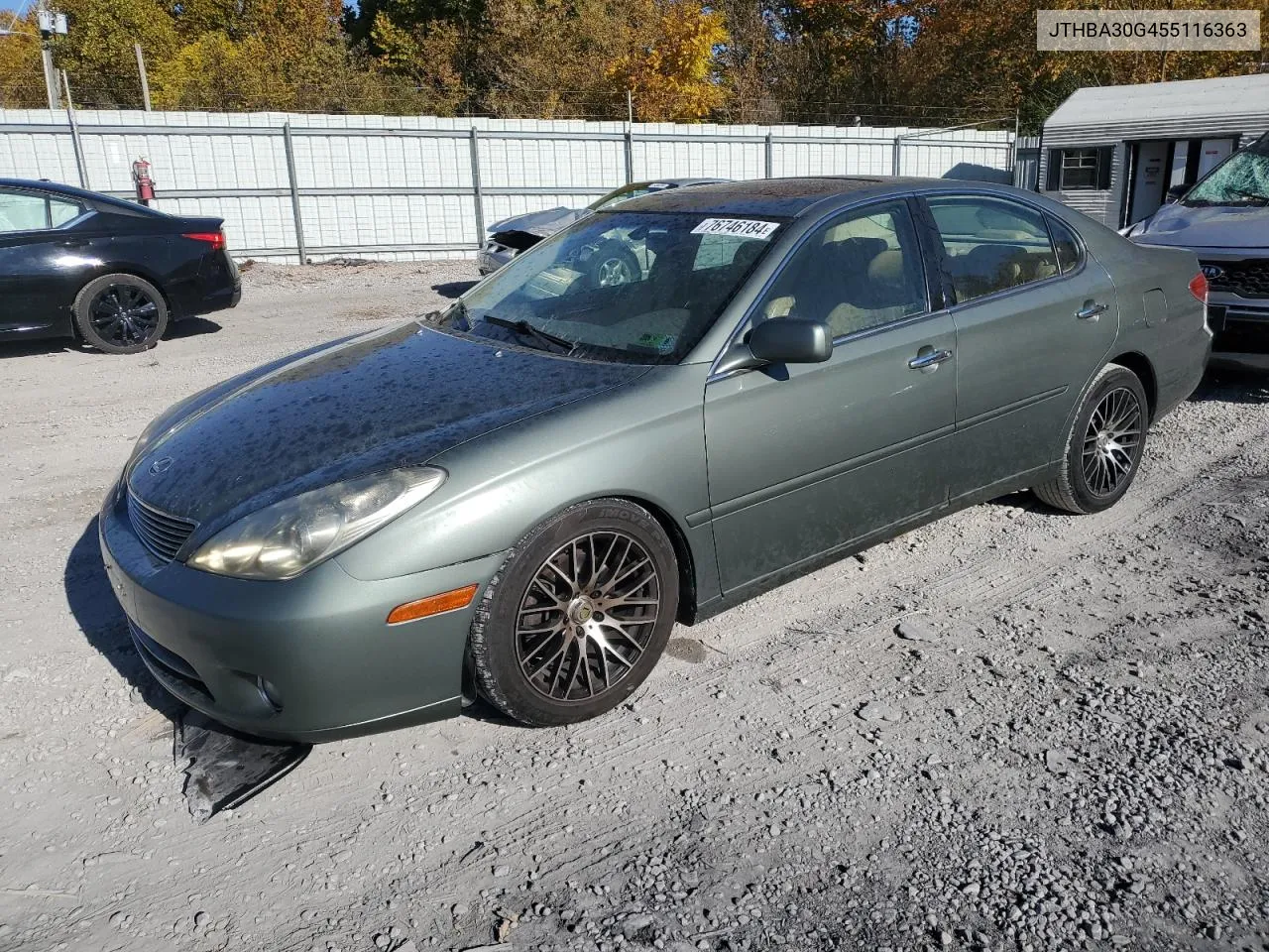 2005 Lexus Es 330 VIN: JTHBA30G455116363 Lot: 76746184