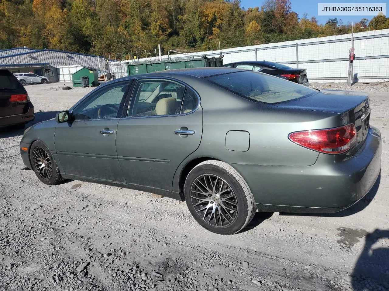 2005 Lexus Es 330 VIN: JTHBA30G455116363 Lot: 76746184