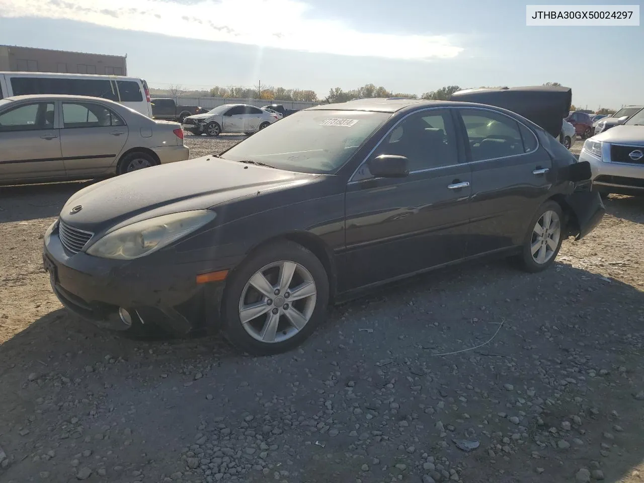 2005 Lexus Es 330 VIN: JTHBA30GX50024297 Lot: 77319314