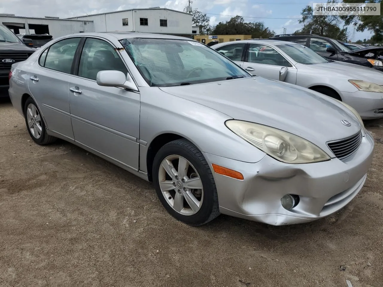 2005 Lexus Es 330 VIN: JTHBA30G955111790 Lot: 78450254