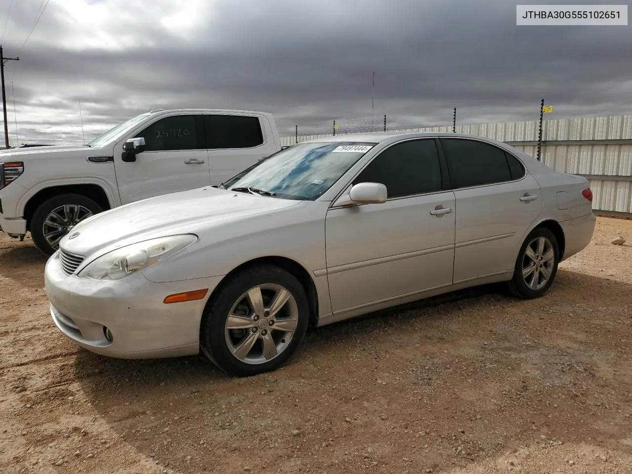 2005 Lexus Es 330 VIN: JTHBA30G555102651 Lot: 79497444