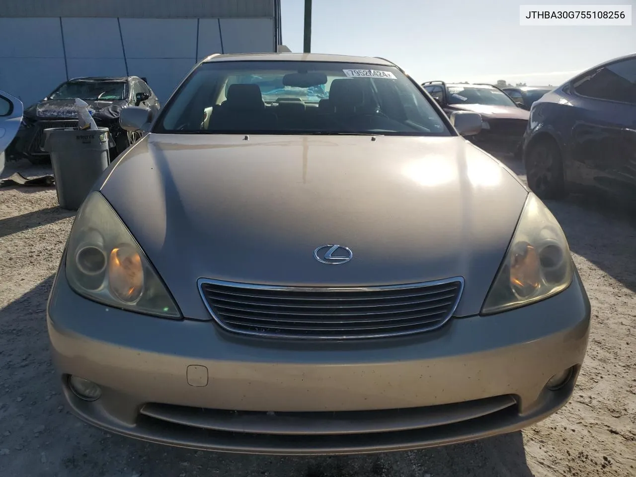 2005 Lexus Es 330 VIN: JTHBA30G755108256 Lot: 79520424