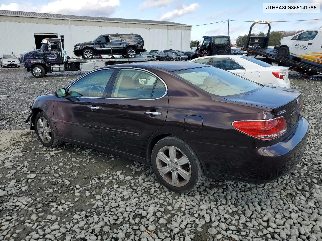 2005 Lexus Es 330 VIN: JTHBA30G355141786 Lot: 80159704