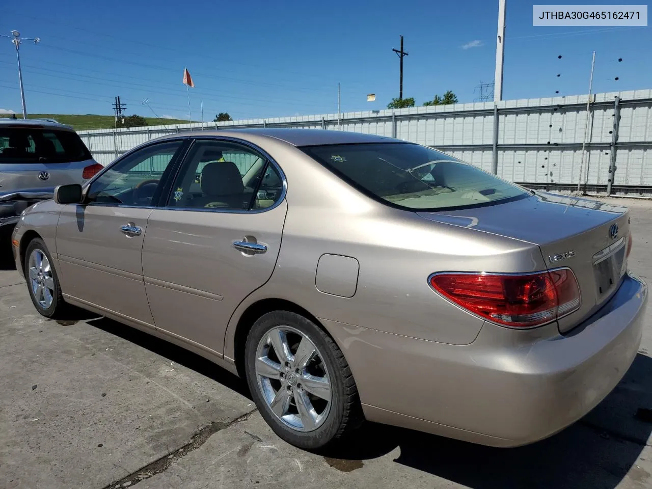 2006 Lexus Es 330 VIN: JTHBA30G465162471 Lot: 53025144