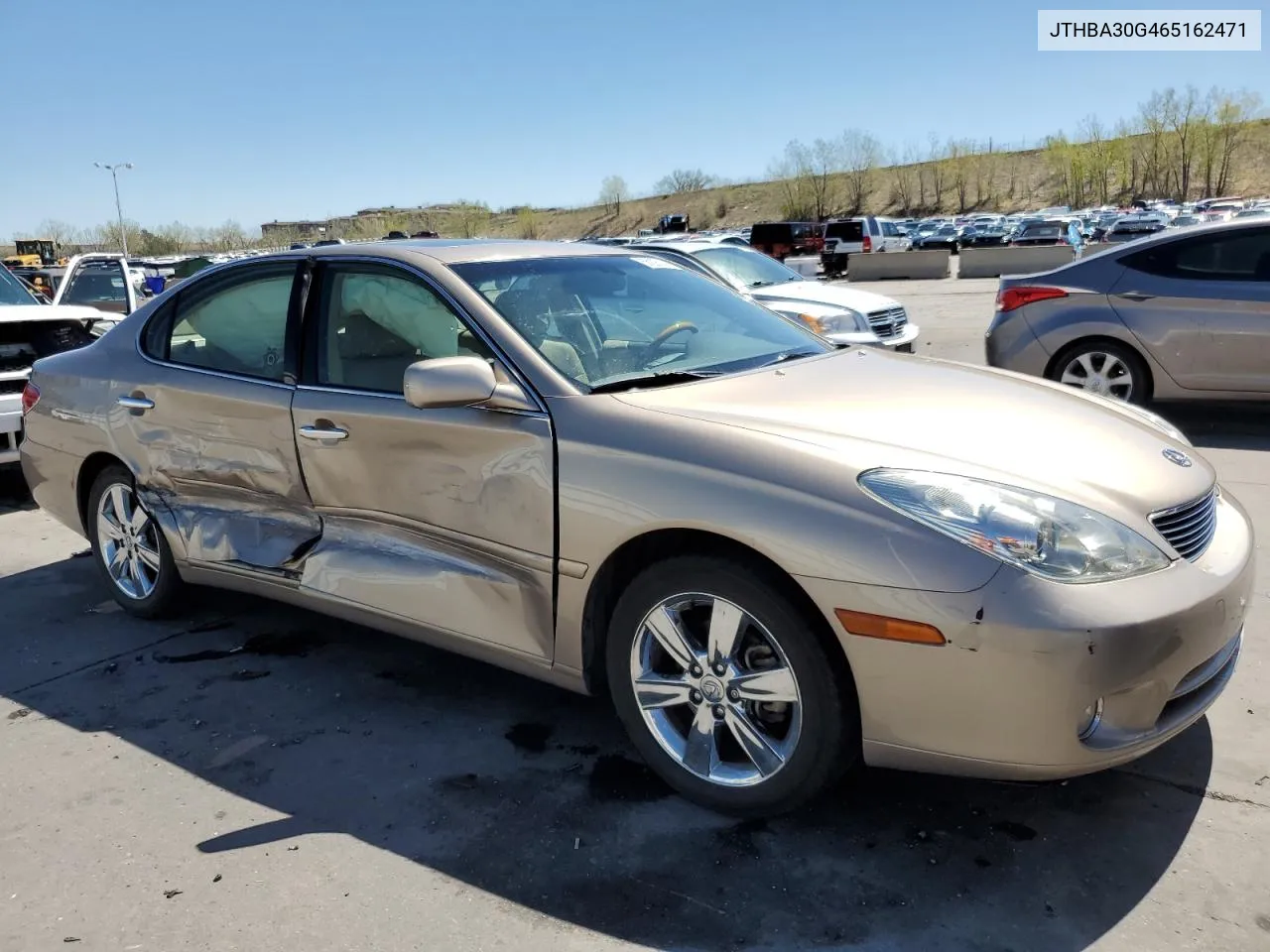 2006 Lexus Es 330 VIN: JTHBA30G465162471 Lot: 53025144