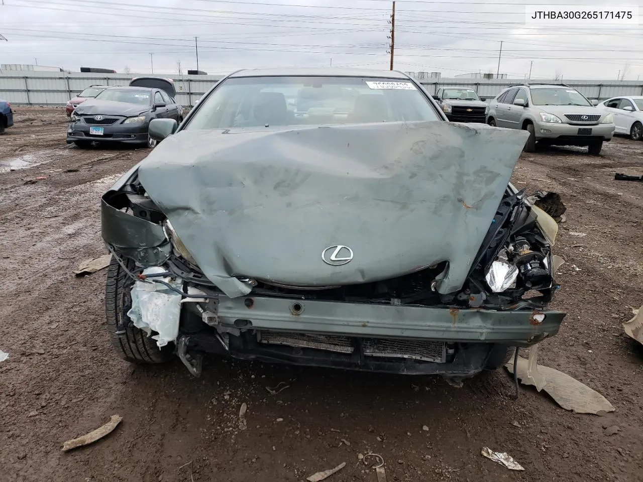 JTHBA30G265171475 2006 Lexus Es 330