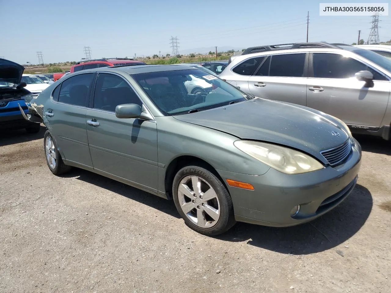 2006 Lexus Es 330 VIN: JTHBA30G565158056 Lot: 63013584