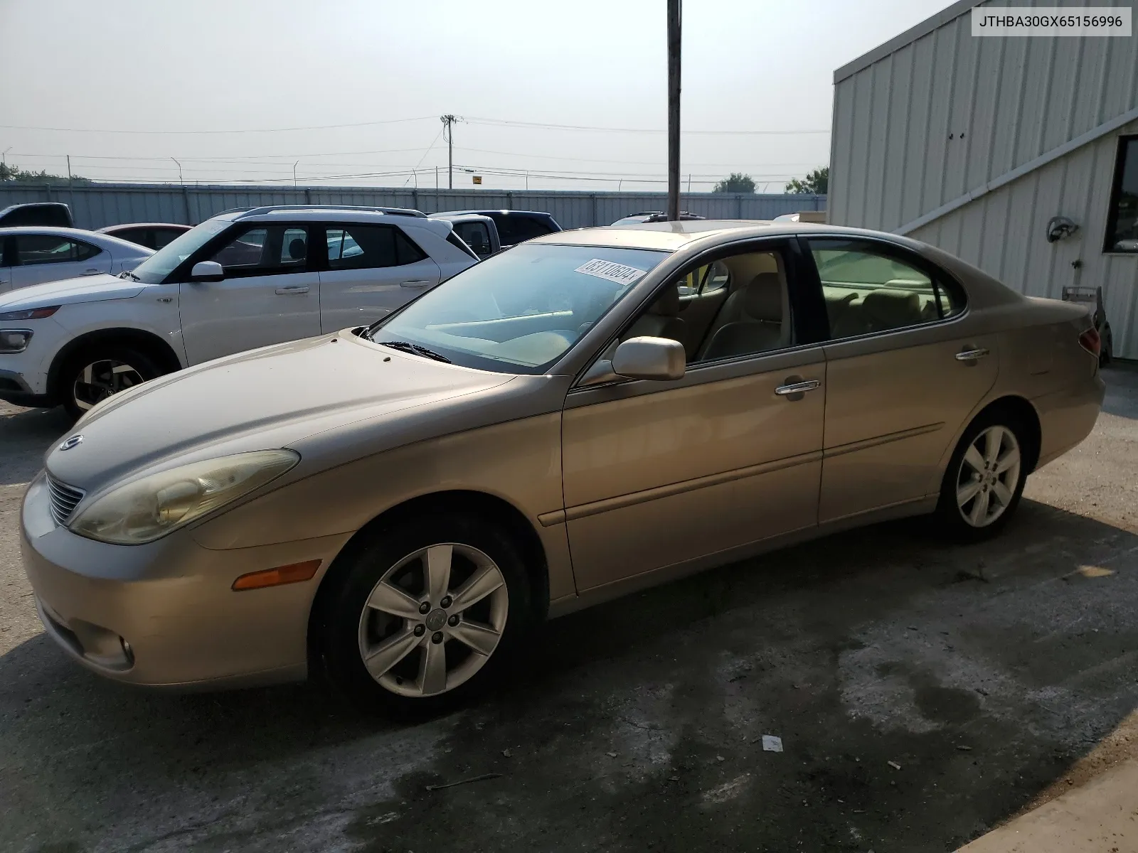 2006 Lexus Es 330 VIN: JTHBA30GX65156996 Lot: 63110604