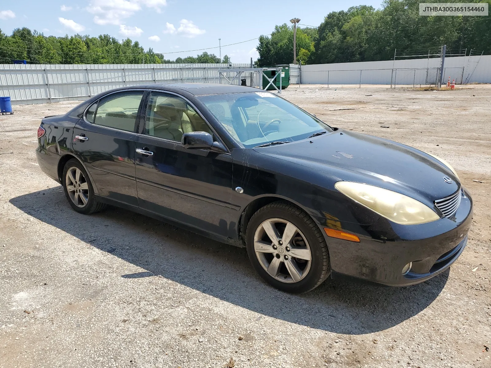 2006 Lexus Es 330 VIN: JTHBA30G365154460 Lot: 66181514