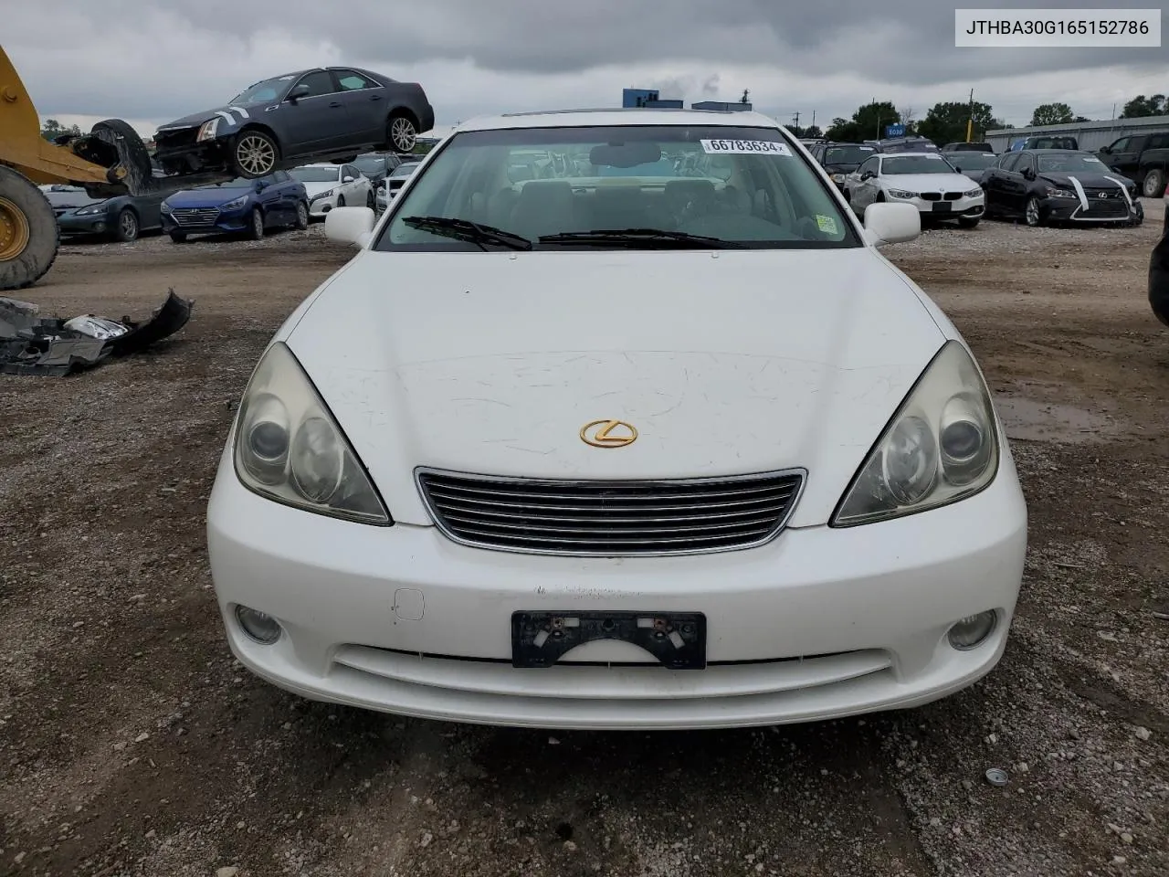 2006 Lexus Es 330 VIN: JTHBA30G165152786 Lot: 66783634