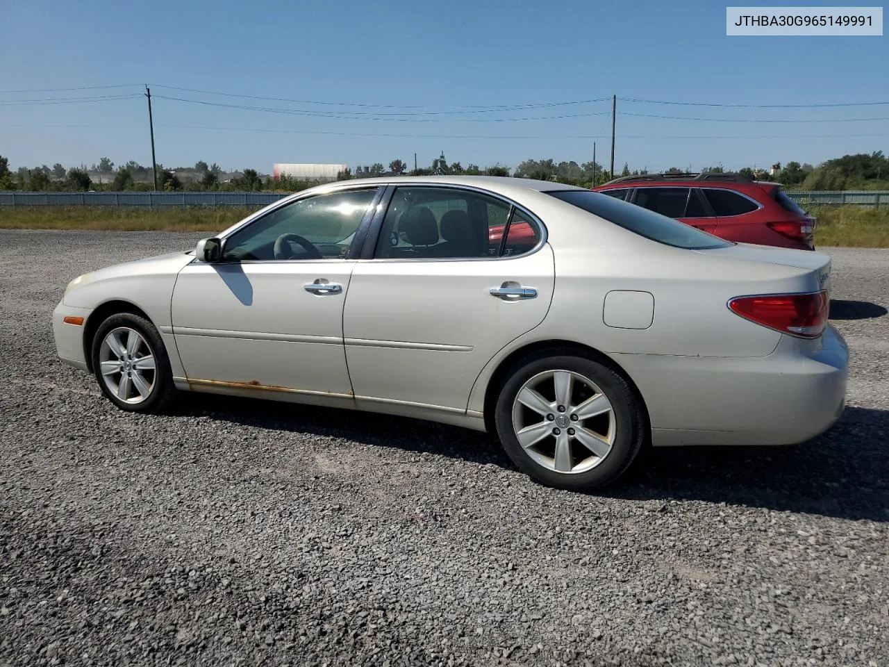 2006 Lexus Es 330 VIN: JTHBA30G965149991 Lot: 70065784