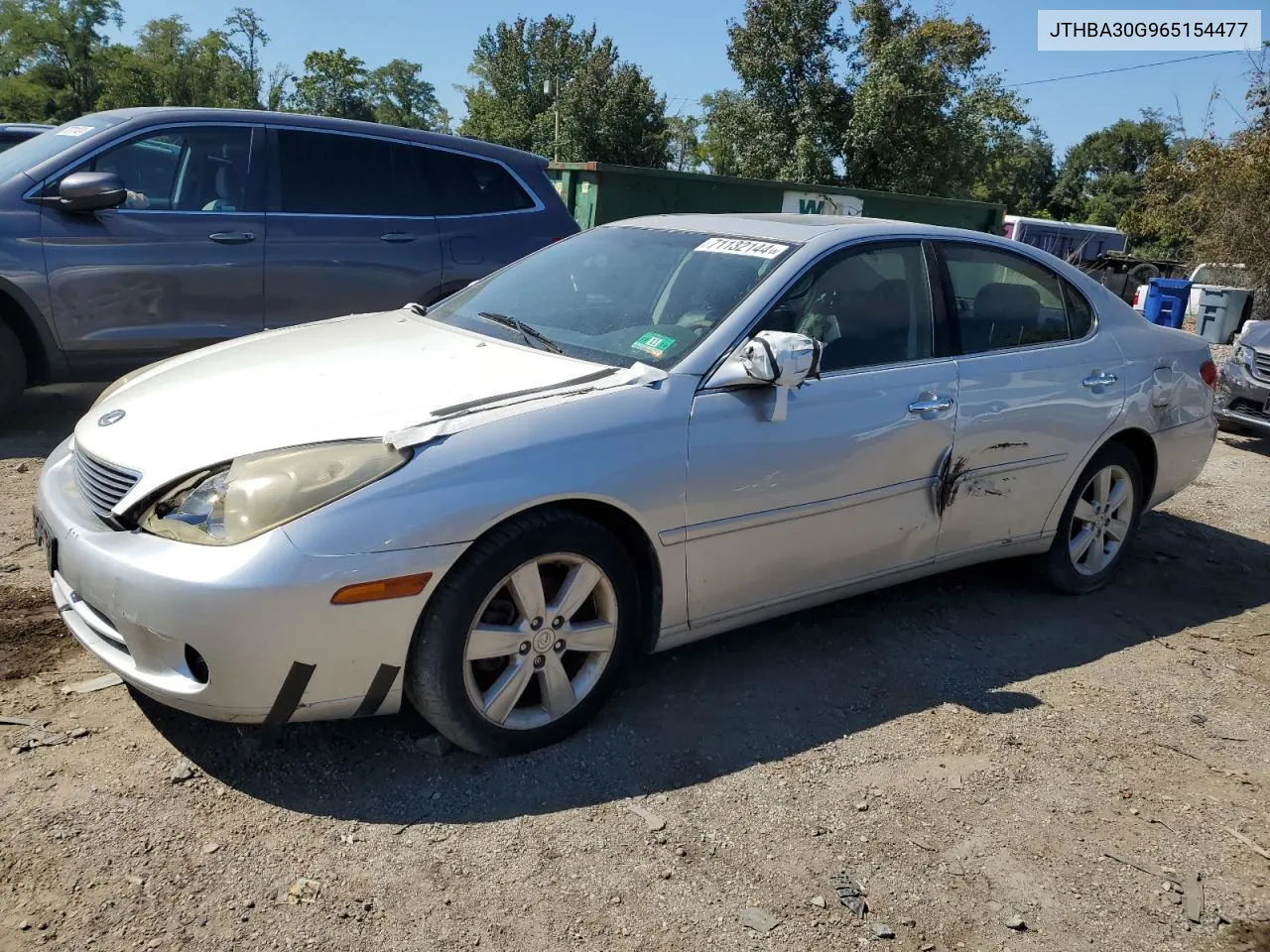 2006 Lexus Es 330 VIN: JTHBA30G965154477 Lot: 71132144