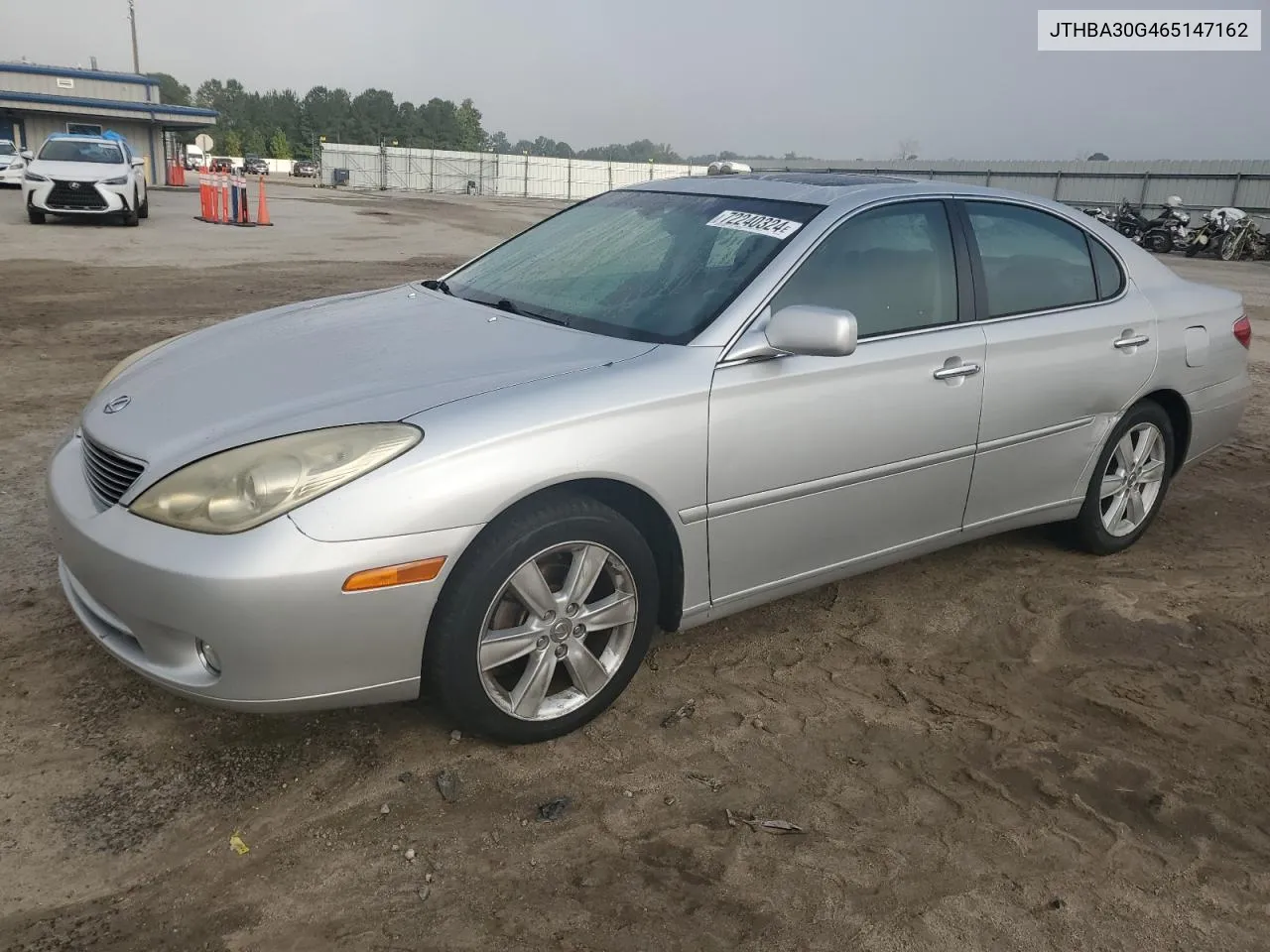 2006 Lexus Es 330 VIN: JTHBA30G465147162 Lot: 72240324