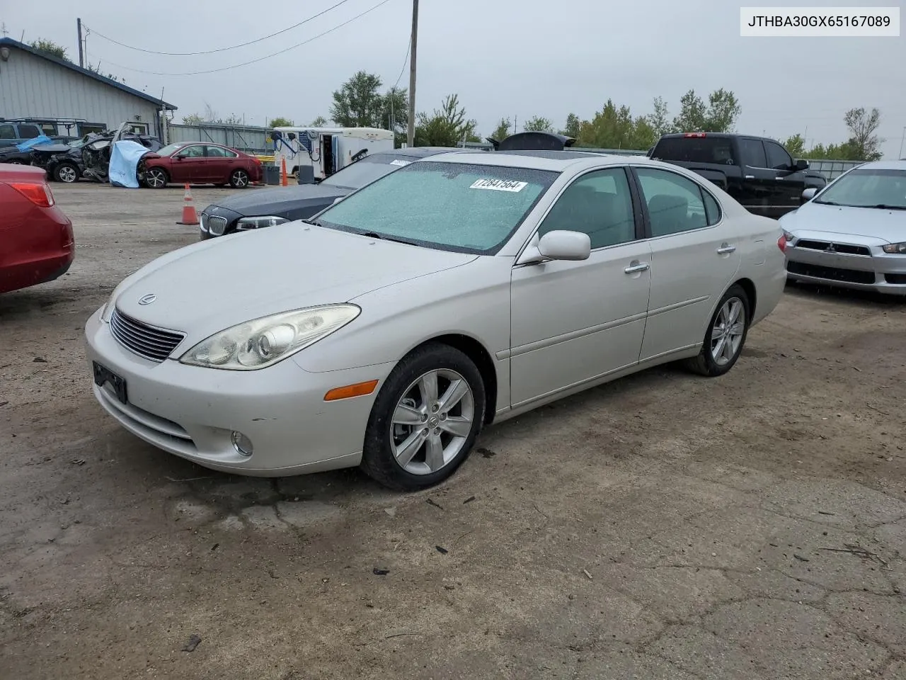 2006 Lexus Es 330 VIN: JTHBA30GX65167089 Lot: 72847564