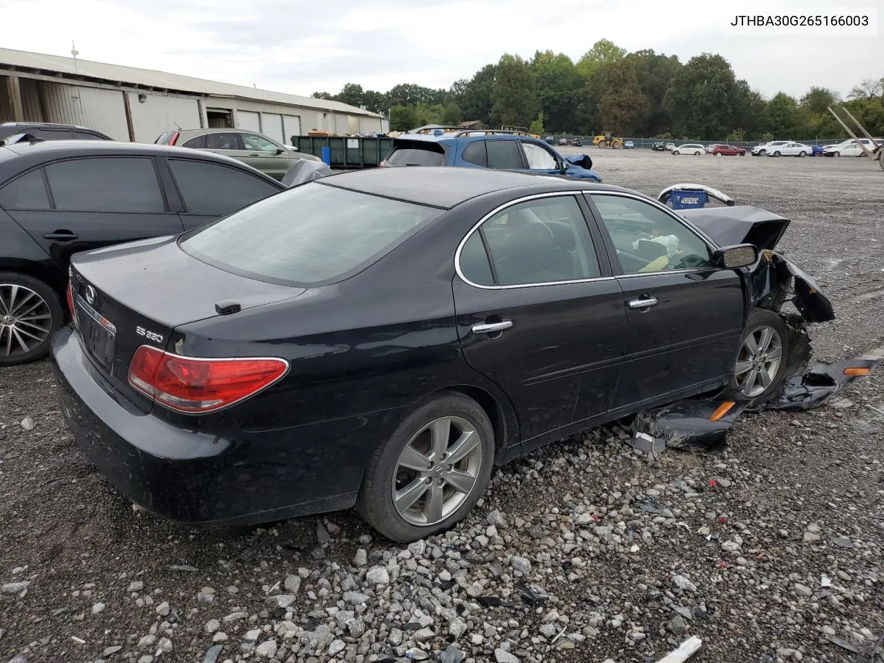 2006 Lexus Es 330 VIN: JTHBA30G265166003 Lot: 73032844