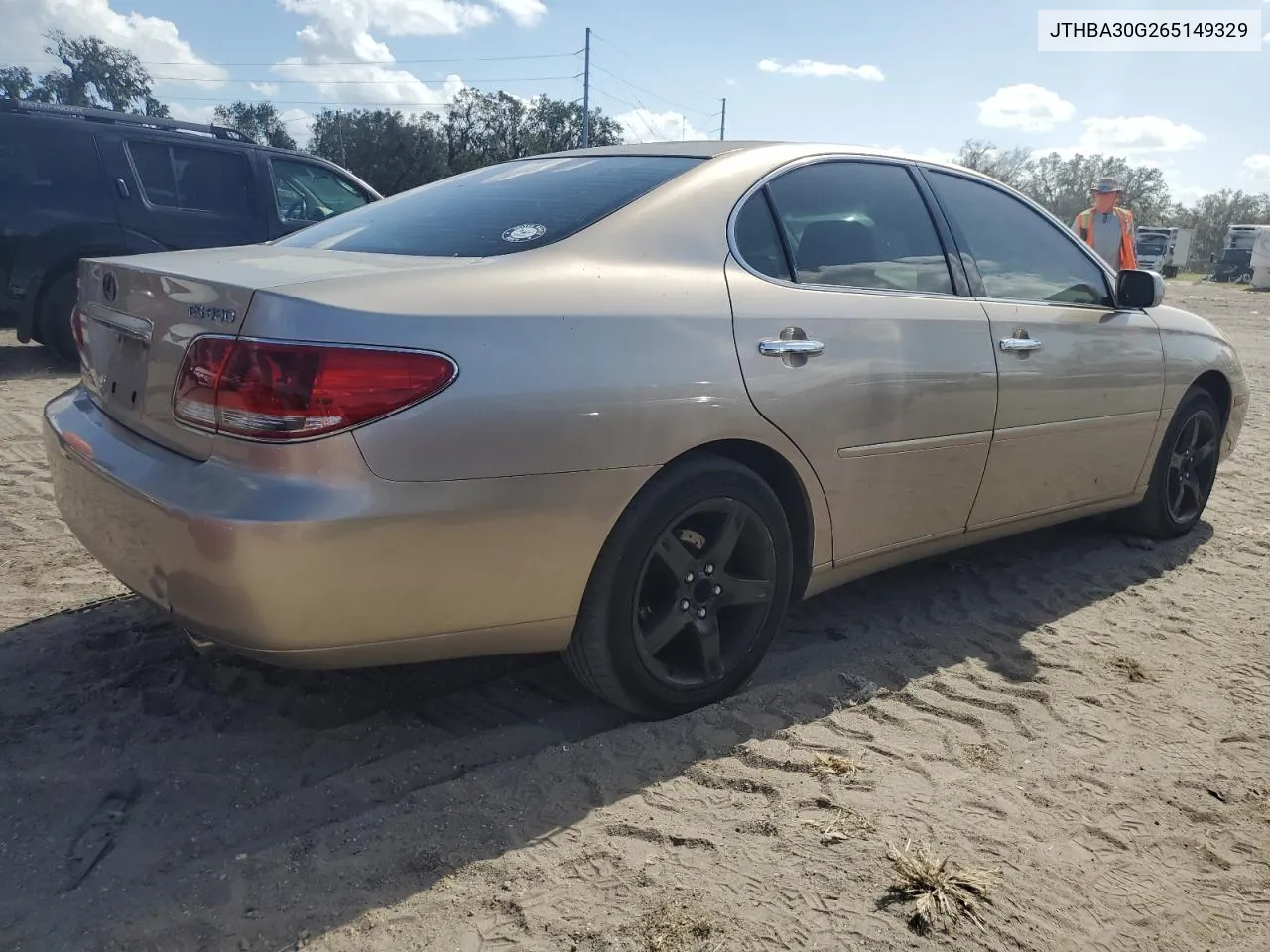 2006 Lexus Es 330 VIN: JTHBA30G265149329 Lot: 77400784