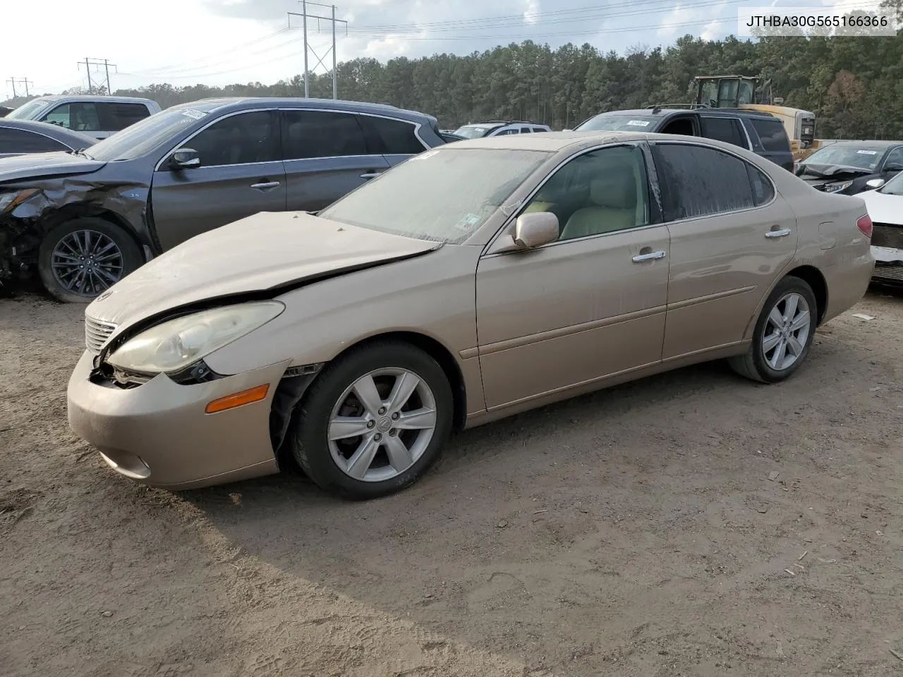 2006 Lexus Es 330 VIN: JTHBA30G565166366 Lot: 78009794