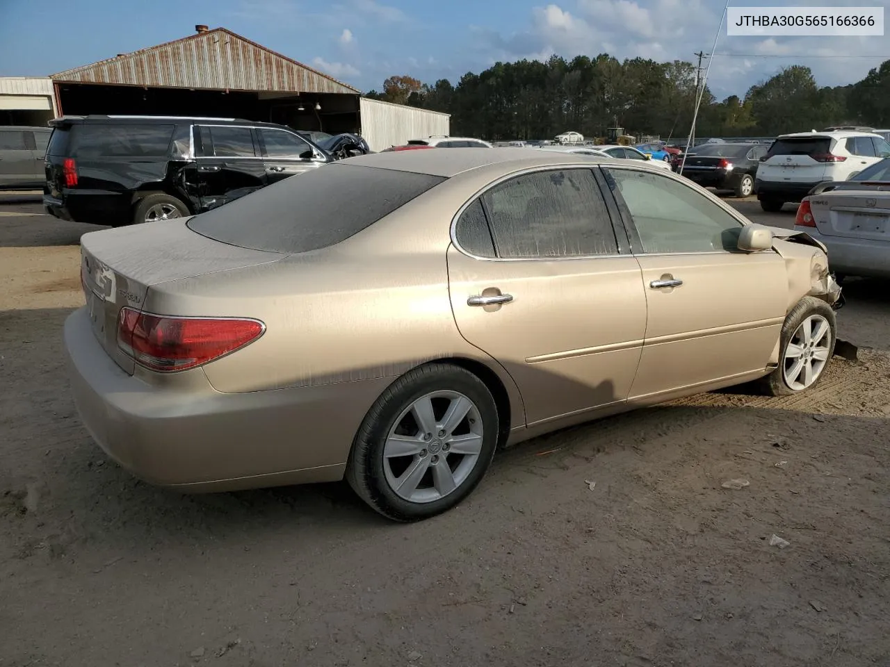 2006 Lexus Es 330 VIN: JTHBA30G565166366 Lot: 78009794