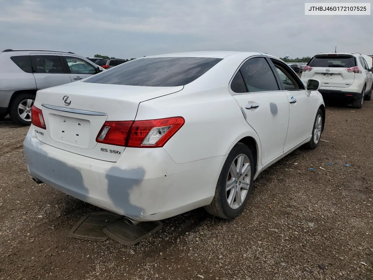 2007 Lexus Es 350 VIN: JTHBJ46G172107525 Lot: 44489934