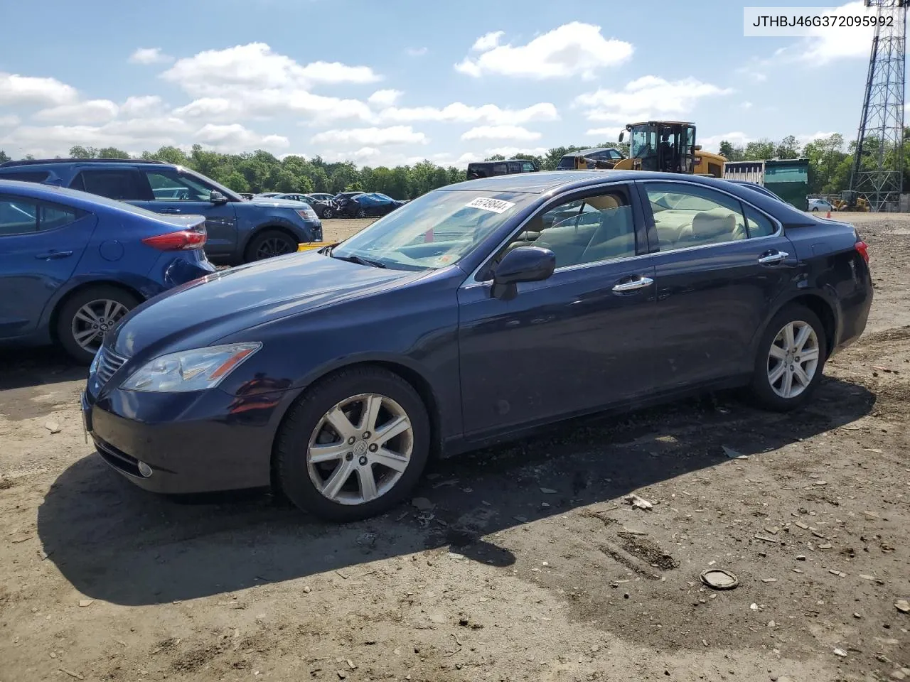 2007 Lexus Es 350 VIN: JTHBJ46G372095992 Lot: 55749844