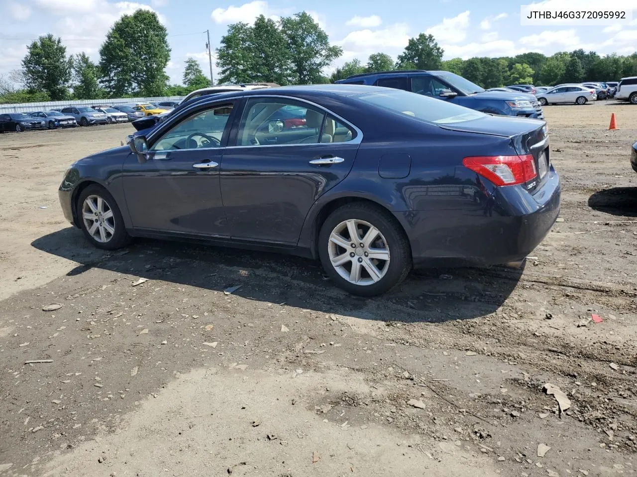 2007 Lexus Es 350 VIN: JTHBJ46G372095992 Lot: 55749844